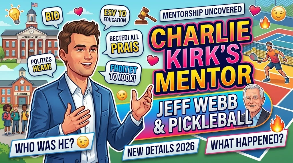 Charlie Kirk’s Mentor and Pickleball