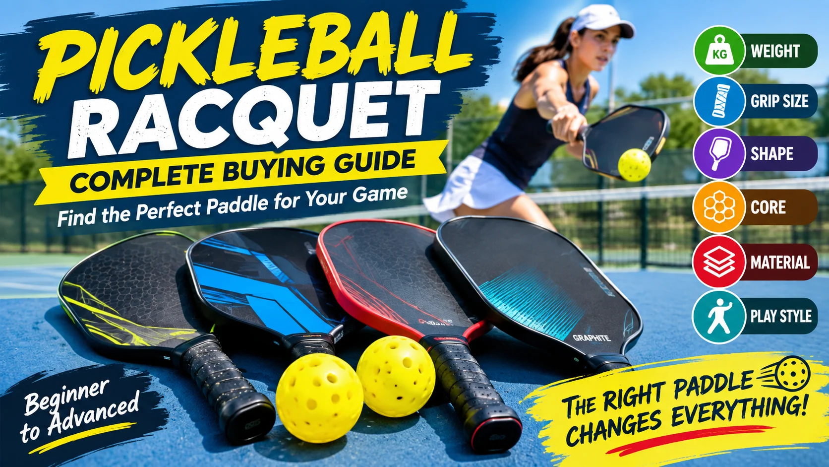 Pickleball Racquet