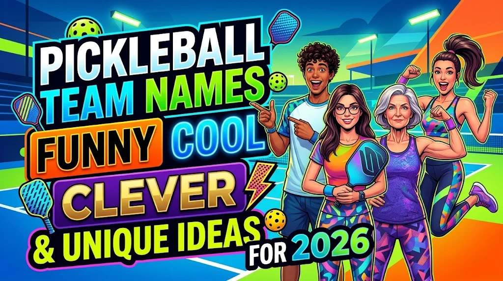 Pickleball Team Names
