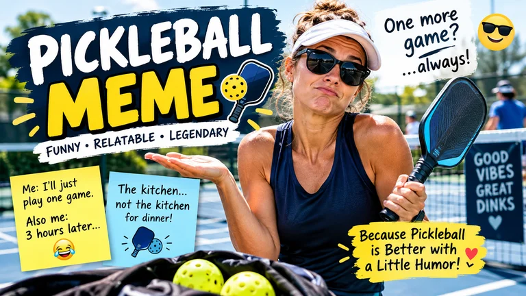 pickleball meme